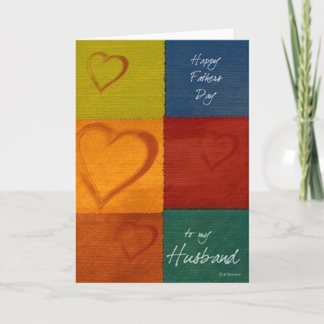 Patchwork Hearts-FDHus Karte (Vorderseite)