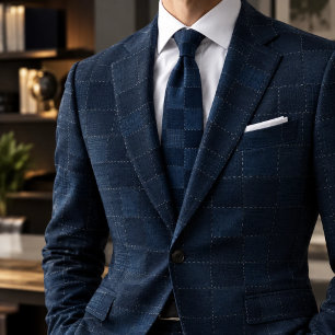 Patchwork-Japanischer-Boro-(Textil)-Stil Krawatte