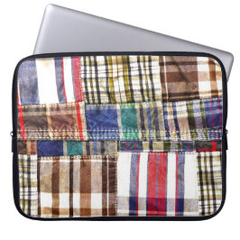 Patchwork Kariert Laptopschutzhülle