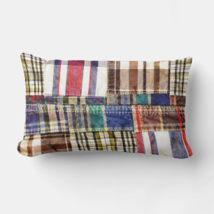 Patchwork-Karree Lendenkissen