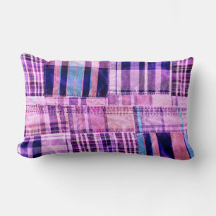 Patchwork-Karree Lendenkissen