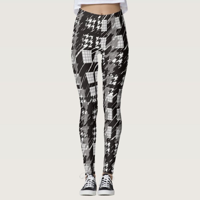Patchwork-Leggings Leggings (Vorderseite)