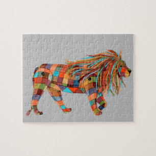 Patchwork-Lion Puzzle