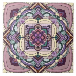 Patchwork Mandala Fliese