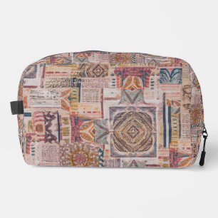 Patchwork Mandala Toilettenbeutel Waschbeutel
