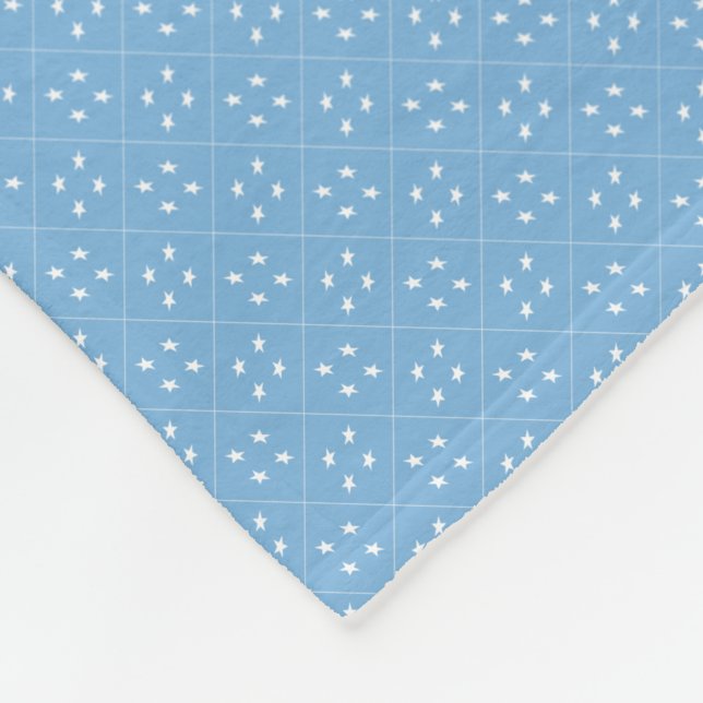 Patchwork Micronesia Flag Muster Fleecedecke (Ecke)