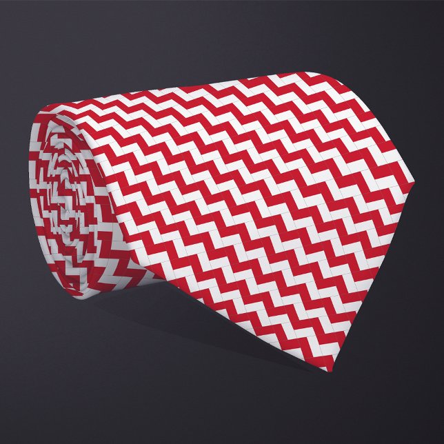 Patchwork Monaco Flag Muster Krawatte (Von Creator hochgeladen)