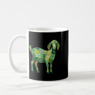 Patchwork-Nubiermilchziege Kaffeetasse