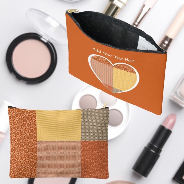 Patchwork Of Patterns 1 Cosmetic Bag Zubehörtasche (Von Creator hochgeladen)