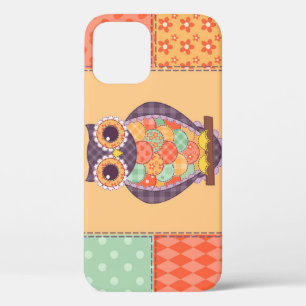 Patchwork Owl Vintages Nahtloses Muster Case-Mate iPhone Hülle
