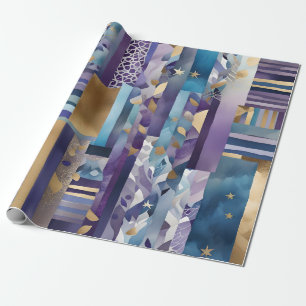 Patchwork-Papier Geschenkpapier