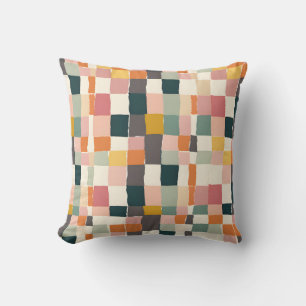 Patchwork-Pastelle Kissen