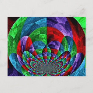 PATCHWORK POSTCARD POSTKARTE