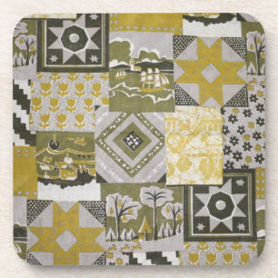 Patchwork Quilt Cork Untersetzer