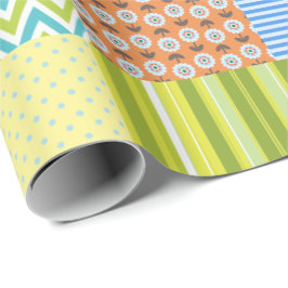 Patchwork Quilt Geschenkpapier