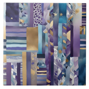 Patchwork-Quilt-Kachel Fliese