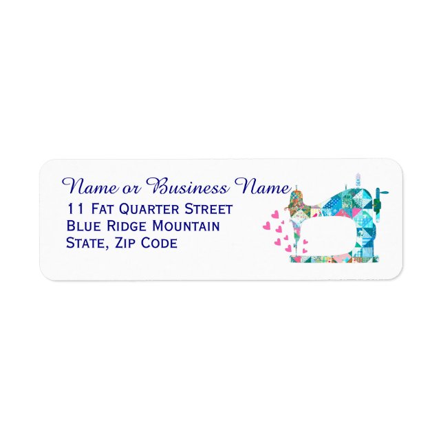 Patchwork-Quilt-Nähmaschine (Vorne)