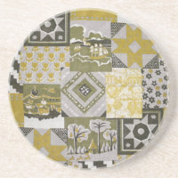 Patchwork Quilt Sandstone Untersetzer