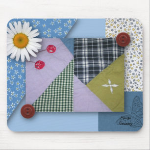 Patchwork Quilted Mousepad