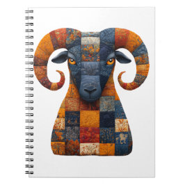 Patchwork Ram Notebook Notizblock