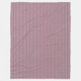 Patchwork Serbien Flaggenmuster Fleecedecke