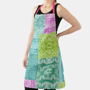 Patchwork Shibori  Schürze
