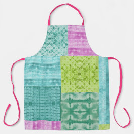 Patchwork Shibori  Schürze