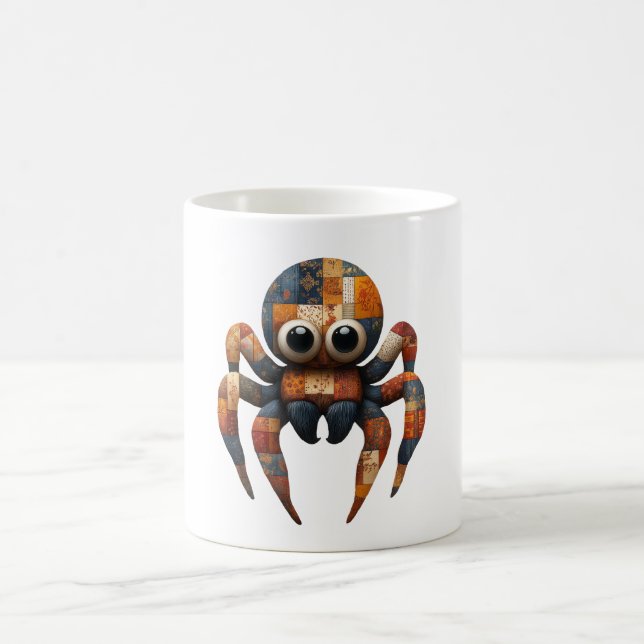 Patchwork Spider Tasse (Mittel)