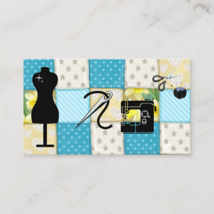 Patchwork Standard, 3,5" x 2,0" Visitenkarte