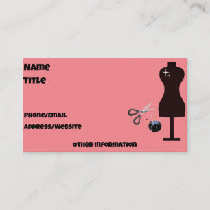 Patchwork Standard, 3,5" x 2,0" Visitenkarte