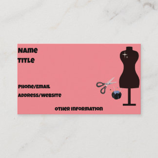 Patchwork Standard, 3,5" x 2,0" Visitenkarte