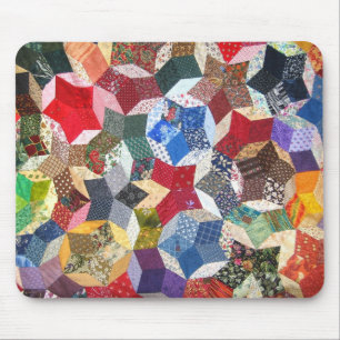 Patchwork-Steppdecke Mousepad