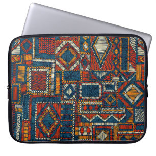 Patchwork Style Stilbestickt Vintag Laptopschutzhülle