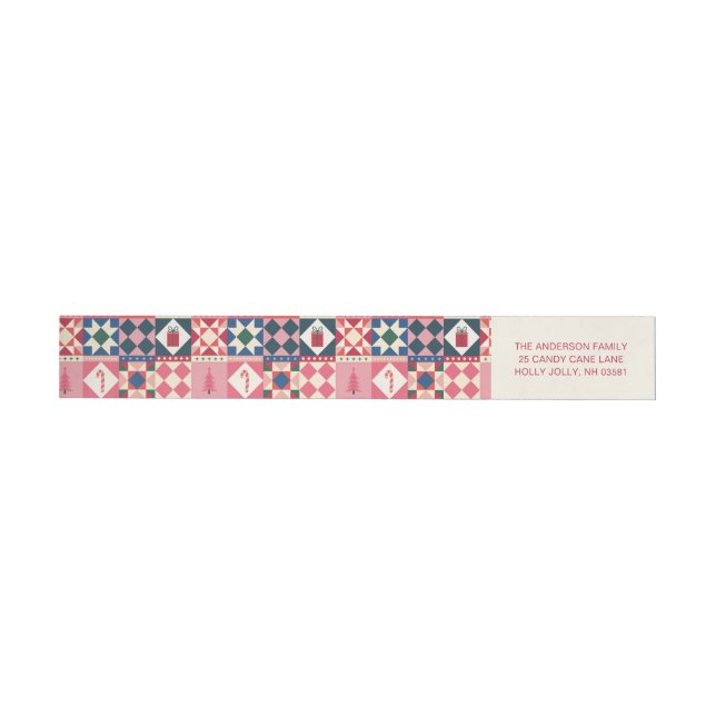 Patchwork-Weihnachten Mehrfarbig (Person)