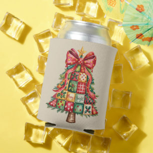 Patchwork-Weihnachtsbaum Coquette Xmas Baum  Dosenkühler