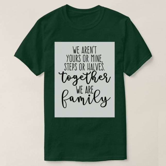 Patchworkfamilienliebe T-Shirt (Design vorne)