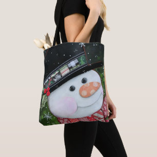 Patchworksnowman-Taschen-Tasche