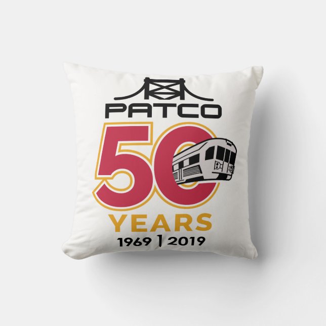 PATCO 50-Jubiläumswurzel Kissen (Vorderseite)