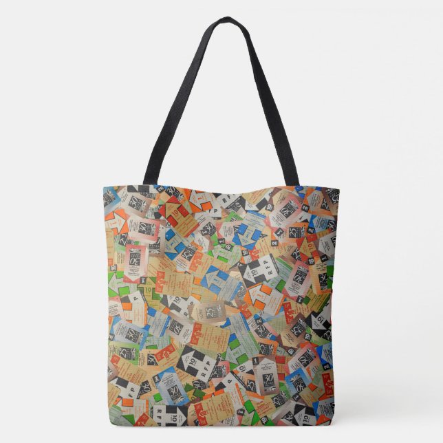 PATCO 50th Retro-Fahrt-Tasche (Rückseite)