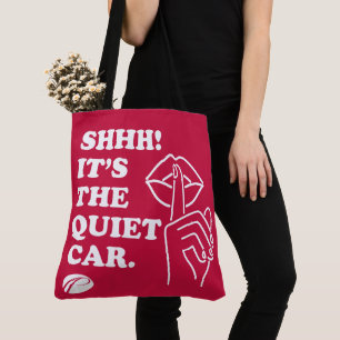 PATCO "Shhh! Es ist das ruhige Auto" Tote Bag