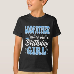 Pate der Geburtstagskartoffeln Schneeflocken Winte T-Shirt