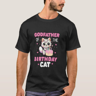 Pate der Geburtstagskatzenfamilie passendes Kitt T-Shirt