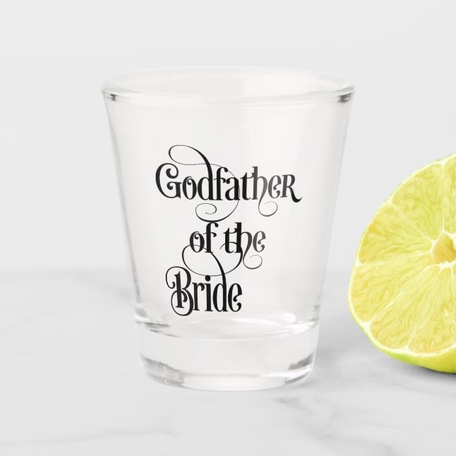 Pate des Bride Shot Glass Schnapsglas (Vorderseite)