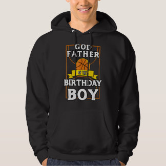 Pate des Geburtstags-Baller Basketball-Tages P Hoodie
