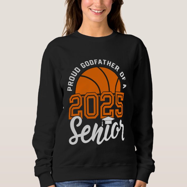 Pate eines Senior Basketball Abschluss Sweatshirt (Vorderseite)