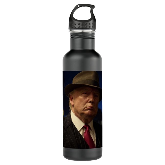 Pate of America Don J. Trump Edelstahlflasche (Vorderseite)
