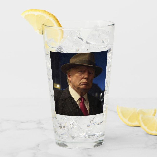 Pate of America Don J. Trump Glas (Vorderseite Ice)