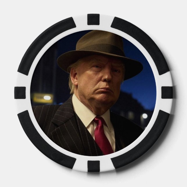 Pate of America Don J. Trump Pokerchips (Vorderseite)
