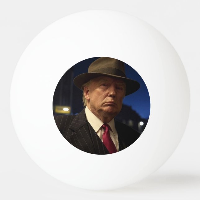 Pate of America Don J. Trump Tischtennisball (Vorderseite)