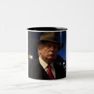 Pate of America Don J. Trump Zweifarbige Tasse